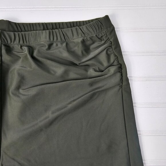 Universal Standard Women's Green Elastic Waist Swim Shorts Size 2X NWT - Picture 4 of 12